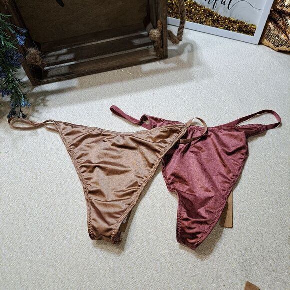 NWT SKIMS THONG underwear SILKY SOFT - Picture 1 of 13